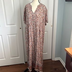 Women’s J.Jill maxi dress size XL